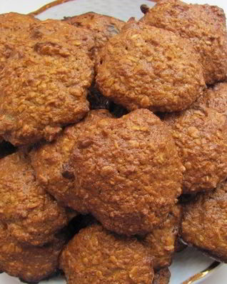 Овсяные печенья на кефире