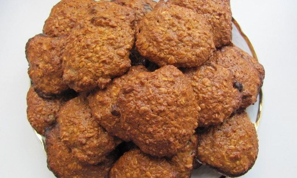 Рецепт овсяные печенья на кефире