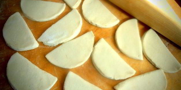 печенья гуси-лебеди с корицей из творожного теста