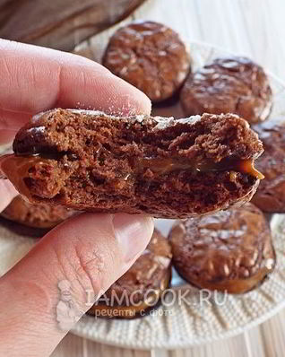 Печенье Брауни с начинкой