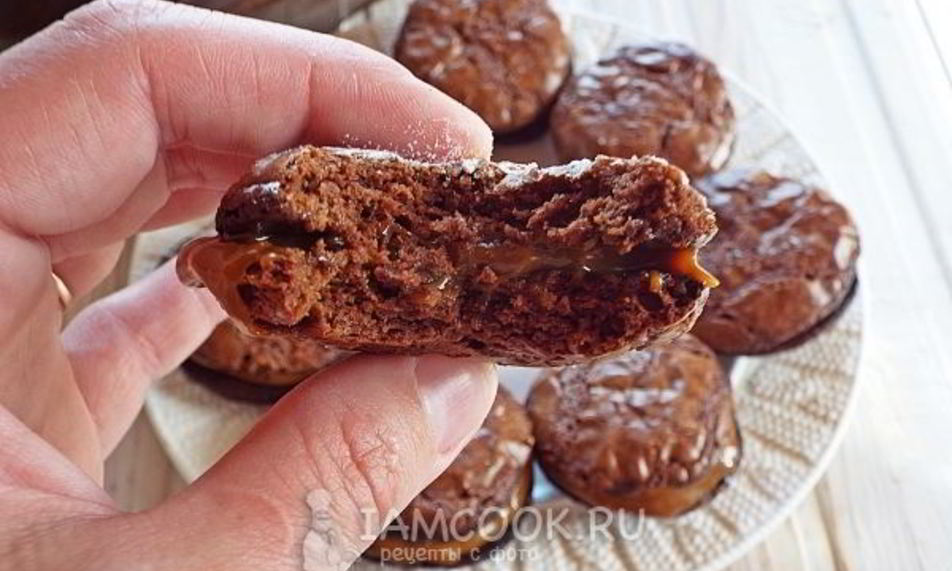 Рецепт печенье брауни с начинкой