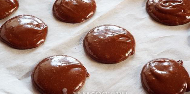 печенье брауни с начинкой