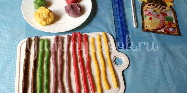 печенье карандаши