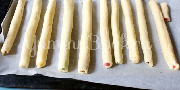 печенье карандаши