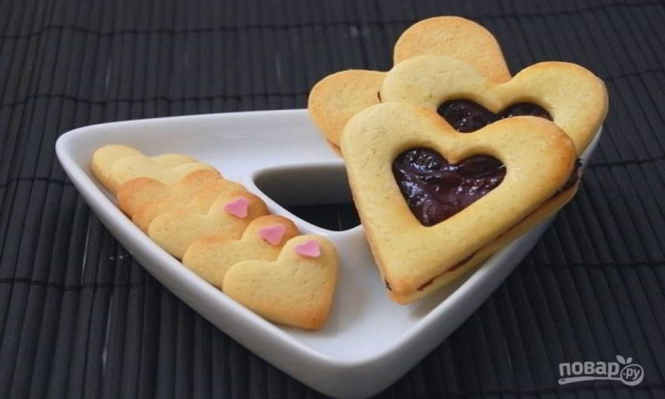 Рецепт печенье на день святого валентина