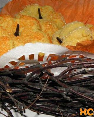 Печенье на Хэллоуин Тыква