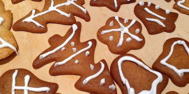 печенье новый год