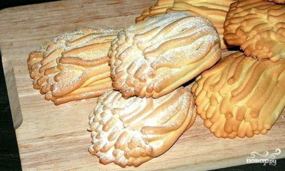 Рецепт печенье песочное через мясорубку