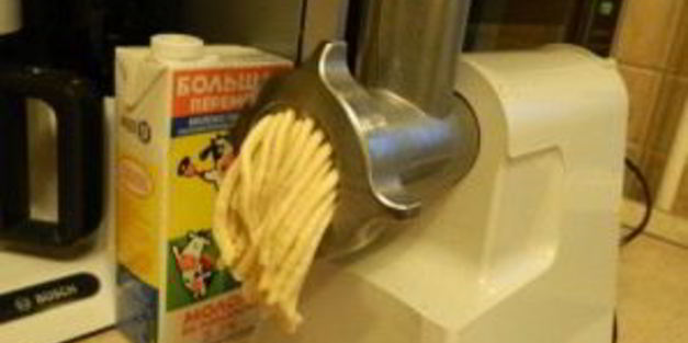 печенье песочное через мясорубку