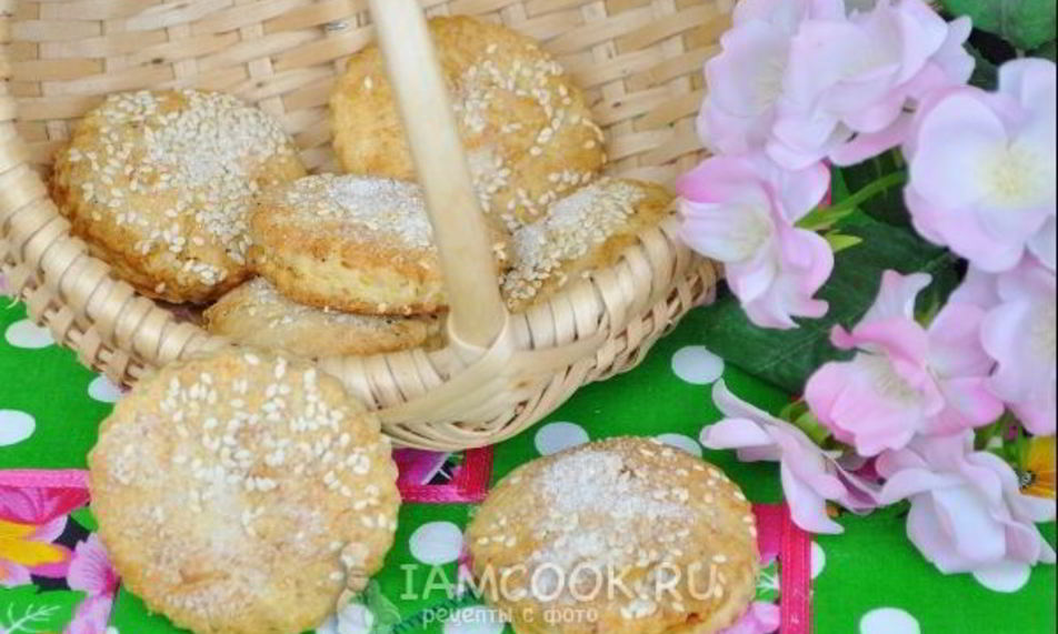 Рецепт печенье с бисквитной крошкой