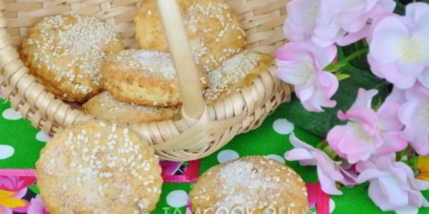 печенье с бисквитной крошкой