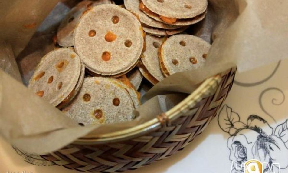 Рецепт печенье с джемом из кураги