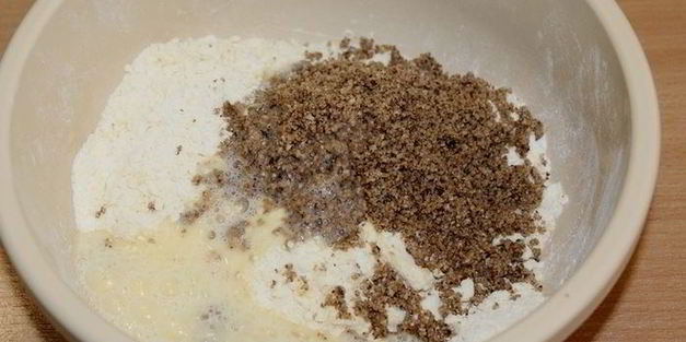 печенье с фундуком и белым шоколадом