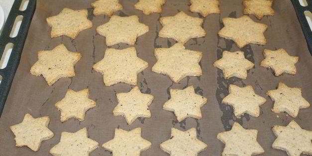 печенье с фундуком и белым шоколадом