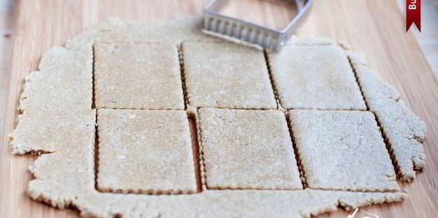 печенье с халвой