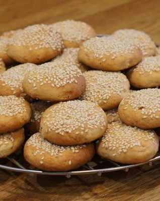 Печенье с кунжутом
