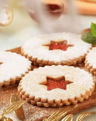 Печенье с мармеладом