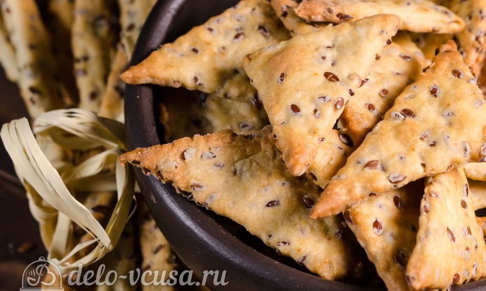 Рецепт печенье с семенами льна