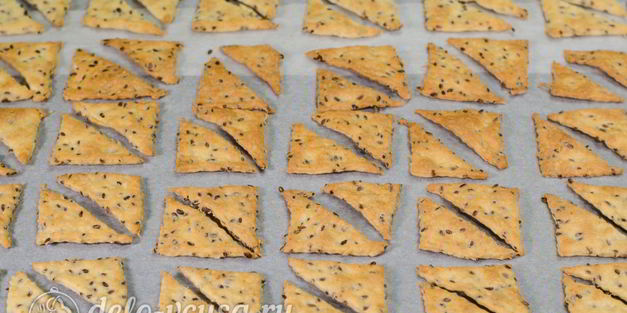 печенье с семенами льна