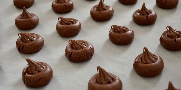 печенье с шоколадно-ореховой пастой