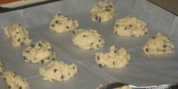 печенье с шоколадными каплями