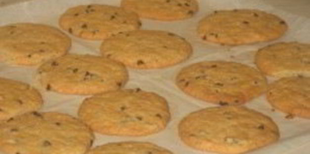 печенье с шоколадными каплями