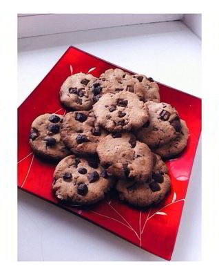 Печенье с шоколадными кусочками