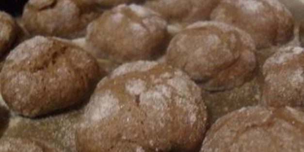 печенье шоколадные трещинки