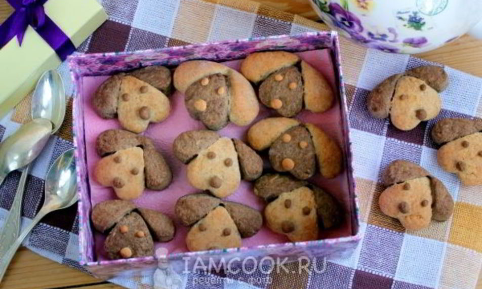 Рецепт печенье собачки