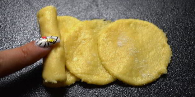 печенье творожные розочки