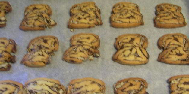 печенье зебра