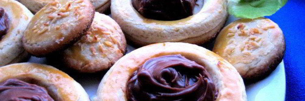 Песочное печенье с шоколадом