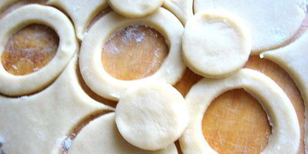 песочное печенье с шоколадом