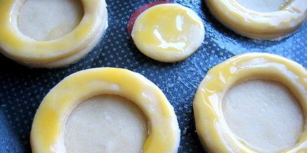 песочное печенье с шоколадом