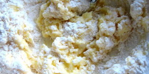 песочное печенье с шоколадом