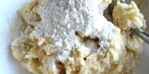 песочное печенье с шоколадом