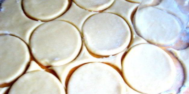 песочное печенье с шоколадом