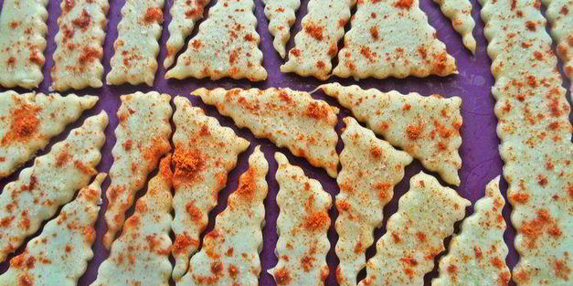 постные крекеры