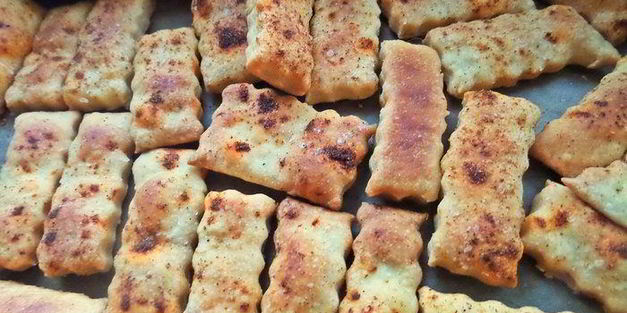 постные крекеры