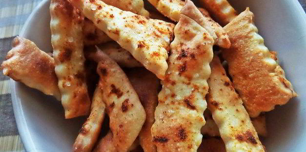 постные крекеры