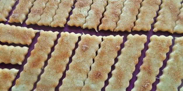 постные крекеры