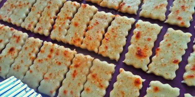 постные крекеры