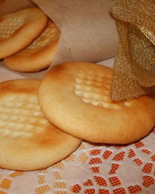 Простое песочное печенье