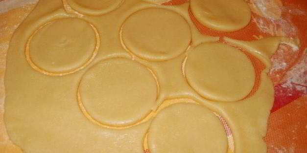 простое песочное печенье