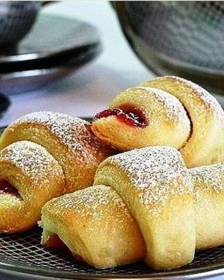 Рогалики на сметане