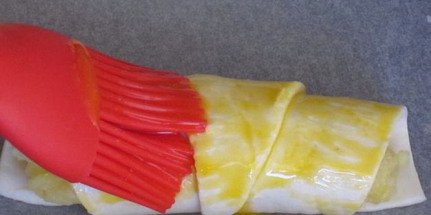 рогалики с картофелем и моцареллой