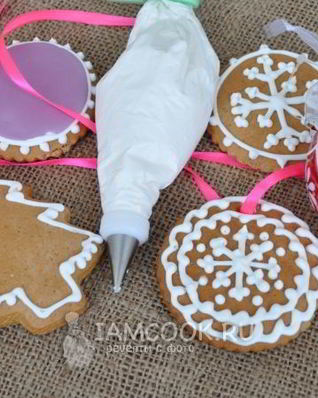 Сахарная глазурь для печенья