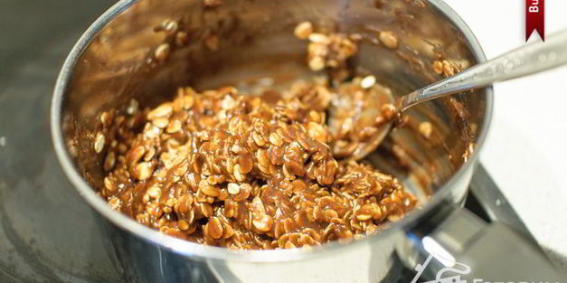 шоколадное печенье без выпечки