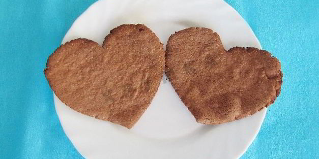 шоколадное печенье-сэндвичи на 14 февраля