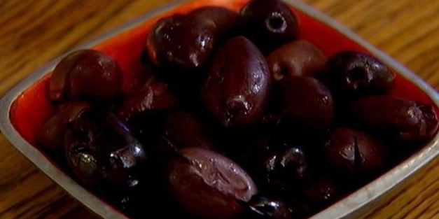 сырное печенье с маслинами